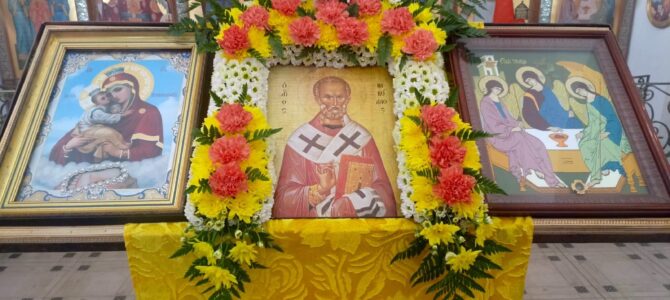 Малый престольный праздник в Троицком храме села Пирочи