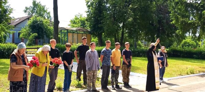 День памяти и скорби на приходе Троицкого храма села Пирочи